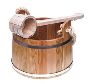 sauna bucket